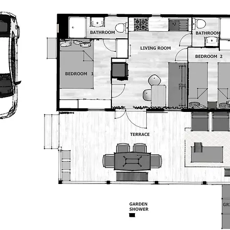Ferienhaus Nava Home, Mobile In Camp Soline